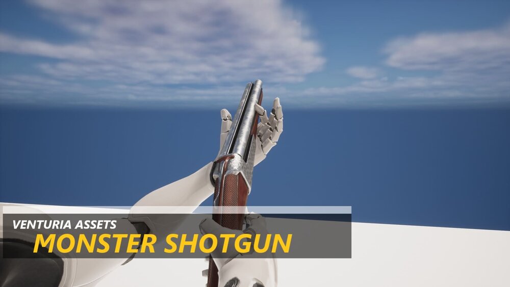 Animated Monster Shotgun 