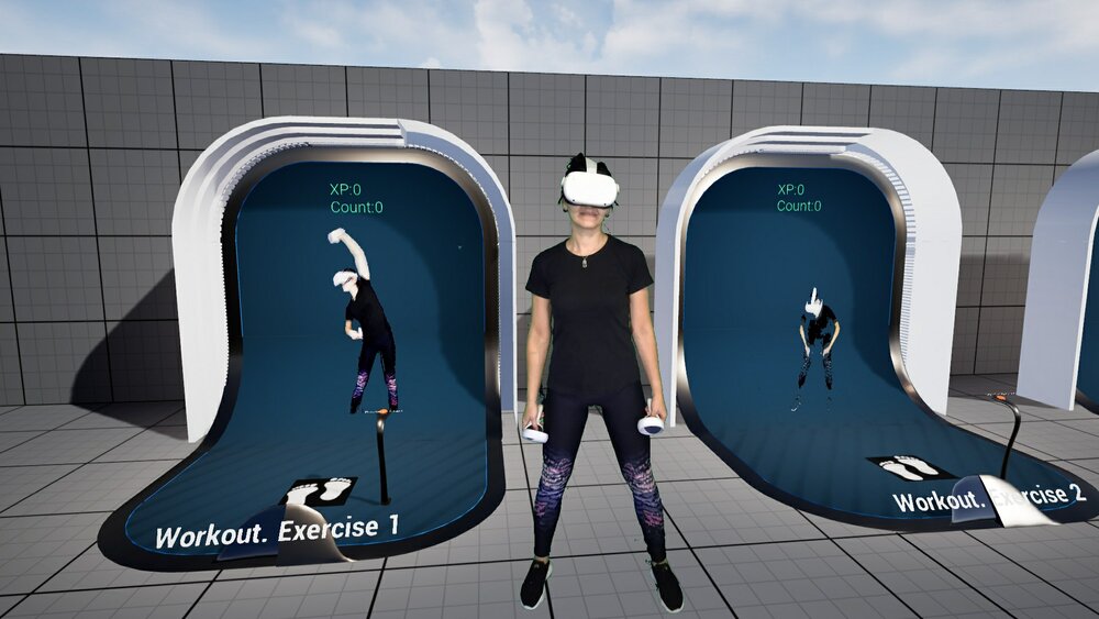 VR Fitness Template 