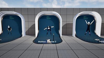 VR Fitness Template 