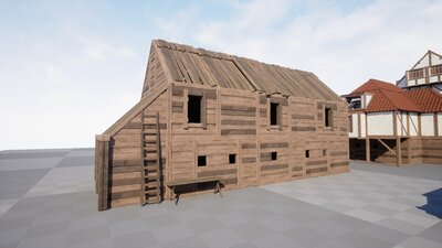 Modular Medieval Buildings Asset Pack 