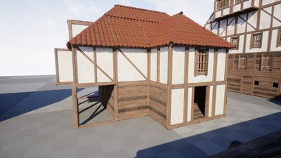 Modular Medieval Buildings Asset Pack 