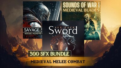 Medieval Melee Weapons Combat Bundle