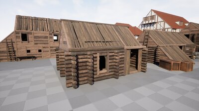 Modular Medieval Buildings Asset Pack 