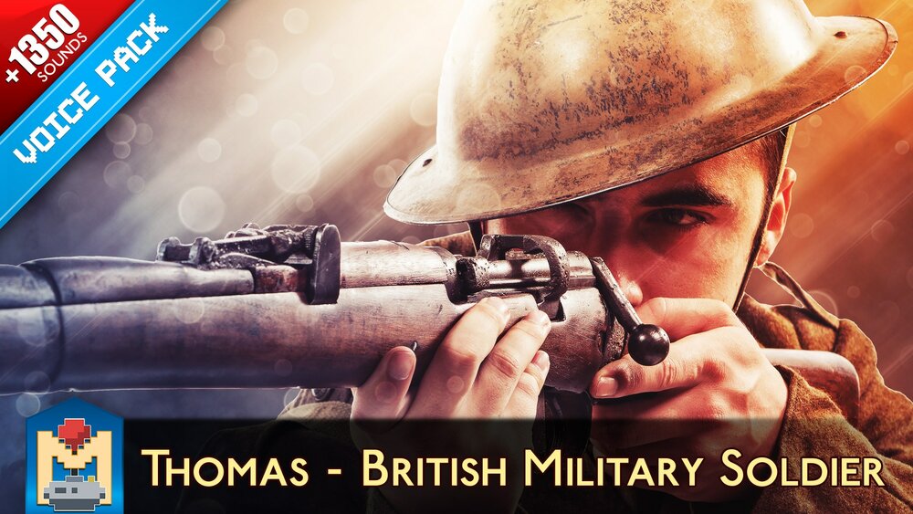 Thomas - British Military Soldier Voice Pack 