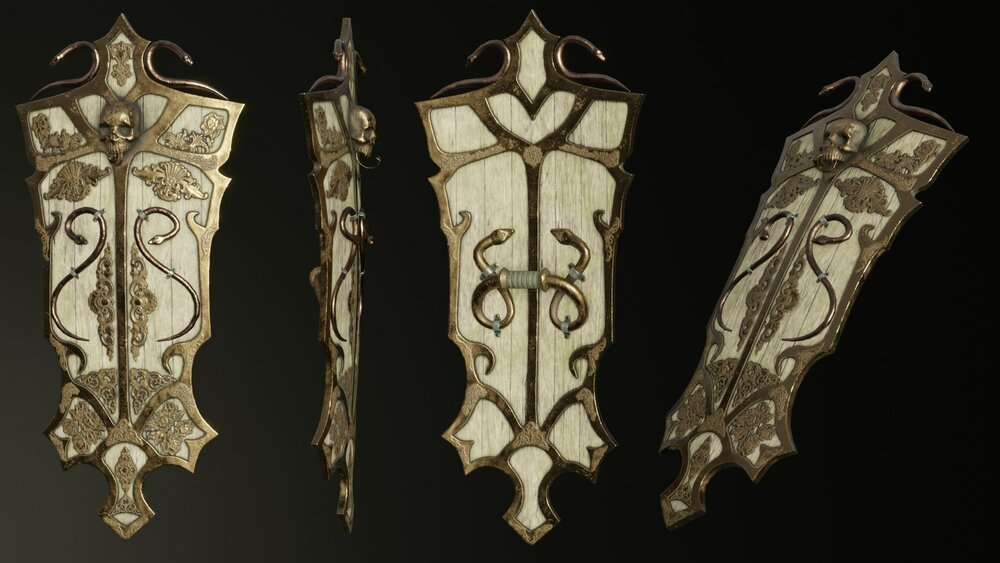 Fantasy Snake Weapon Set 