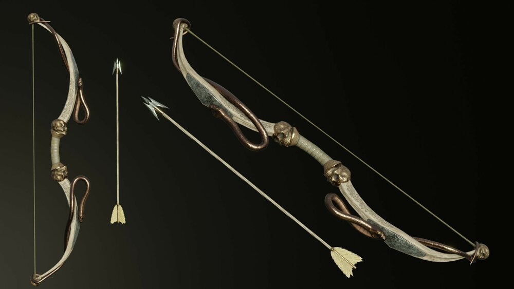 Fantasy Snake Weapon Set 