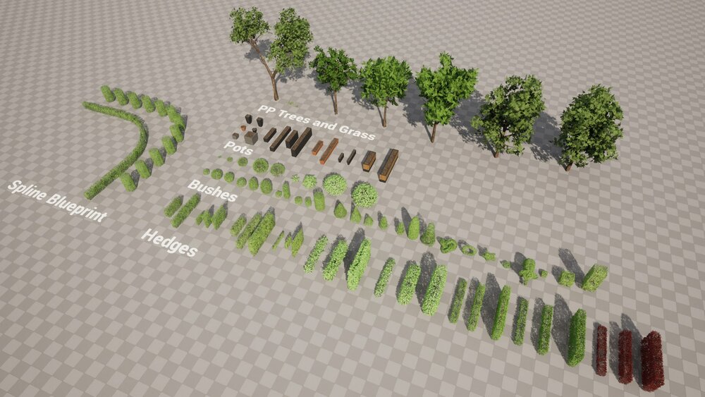 Modular Hedges And Bushes 