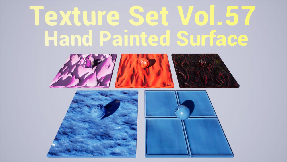 Surface Vol.57 - Hand Painted Textures 