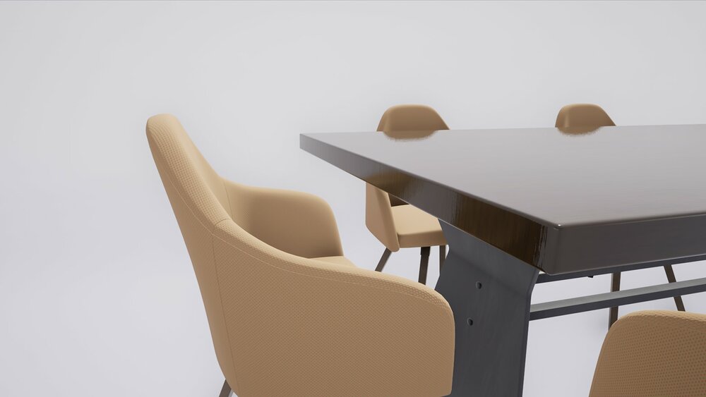 ArchViz Kitchen Table Pack 