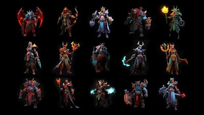 Fantasy Heroes 2D SET 