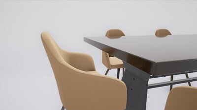 ArchViz Kitchen Table Pack 