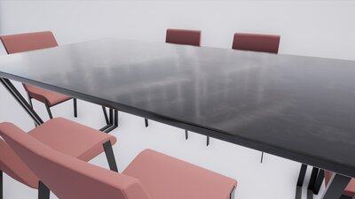 ArchViz Kitchen Table Pack 