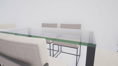 ArchViz Kitchen Table Pack 