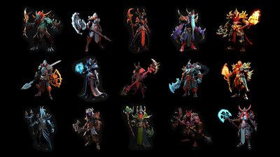 Fantasy Heroes 2D SET 