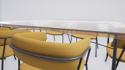 ArchViz Kitchen Table Pack 