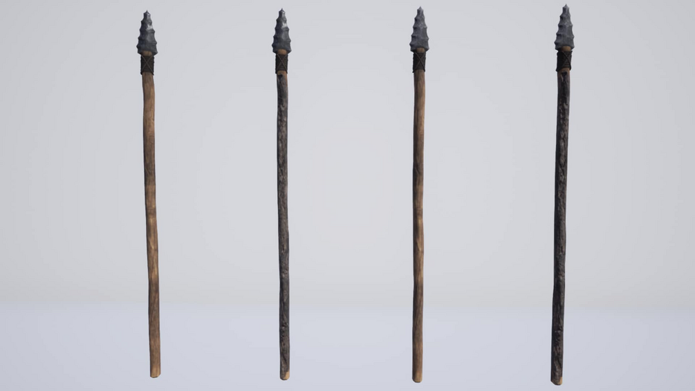 Primitive weapons / tools pack 