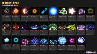 Meteor VFX Pack 