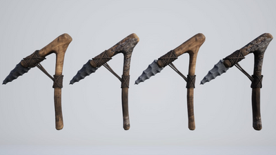 Primitive weapons / tools pack 