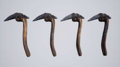 Primitive weapons / tools pack 