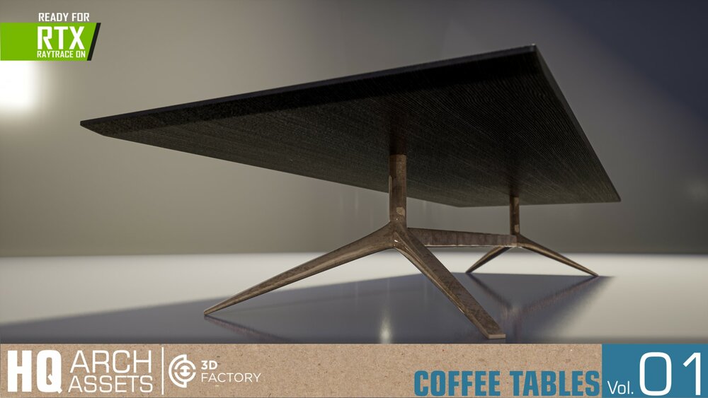 HQ Arch Assets / Coffee tables Vol.1 