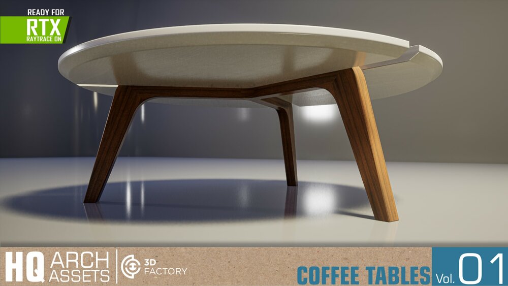 HQ Arch Assets / Coffee tables Vol.1 