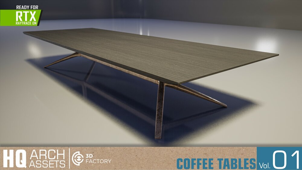 HQ Arch Assets / Coffee tables Vol.1 