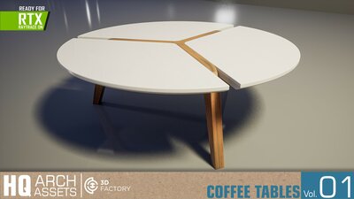 HQ Arch Assets / Coffee tables Vol.1 