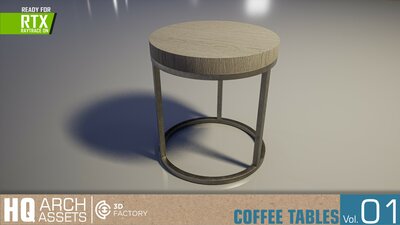 HQ Arch Assets / Coffee tables Vol.1 