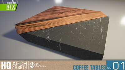 HQ Arch Assets / Coffee tables Vol.1 