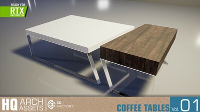 HQ Arch Assets / Coffee tables Vol.1 