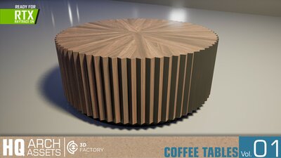 HQ Arch Assets / Coffee tables Vol.1 