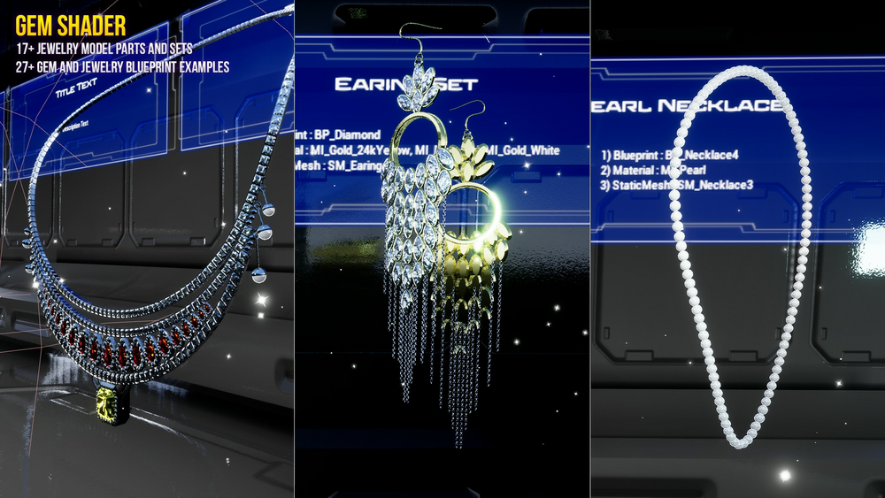 Gem(Jewelry) Shader VFX 