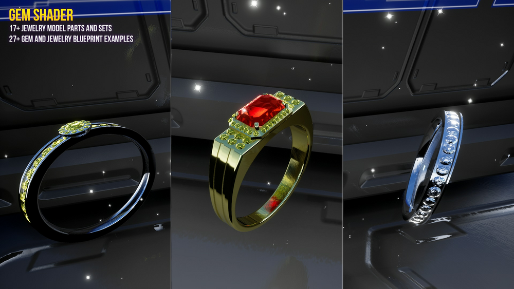 Gem(Jewelry) Shader VFX 