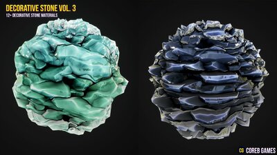 Decorative Stone Material Pack Vol. 3 