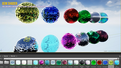 Gem(Jewelry) Shader VFX 