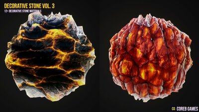 Decorative Stone Material Pack Vol. 3 