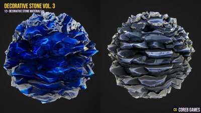 Decorative Stone Material Pack Vol. 3 