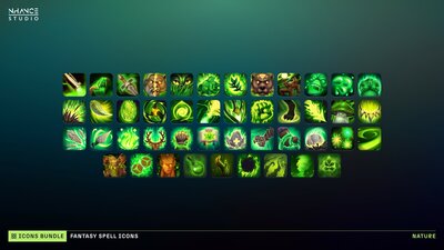 Fantasy Spell Icons Mega Bundle 