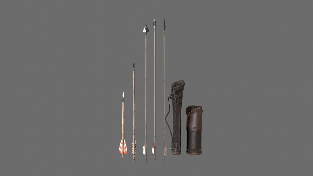 Bows and CrossBows - Medieval Weapons Pack 