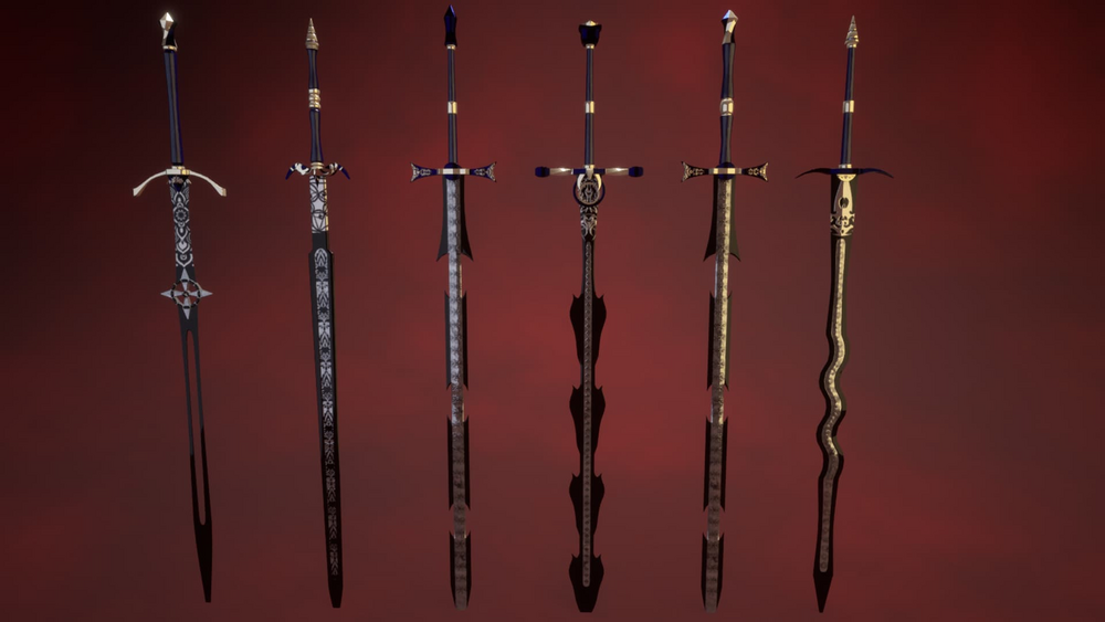 A Krojyn Kit - Modular Two Handed Swords 