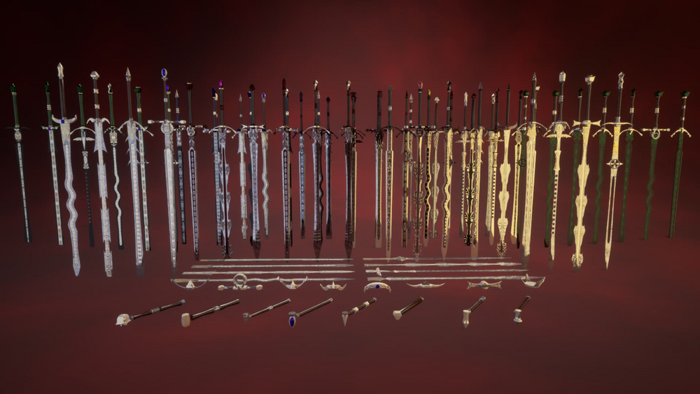 A Krojyn Kit - Modular Two Handed Swords 