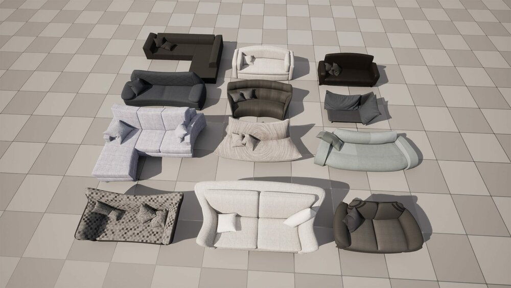 sofas pack 