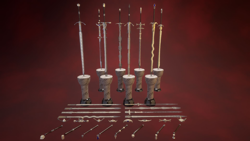 A Krojyn Kit - Modular Two Handed Swords 