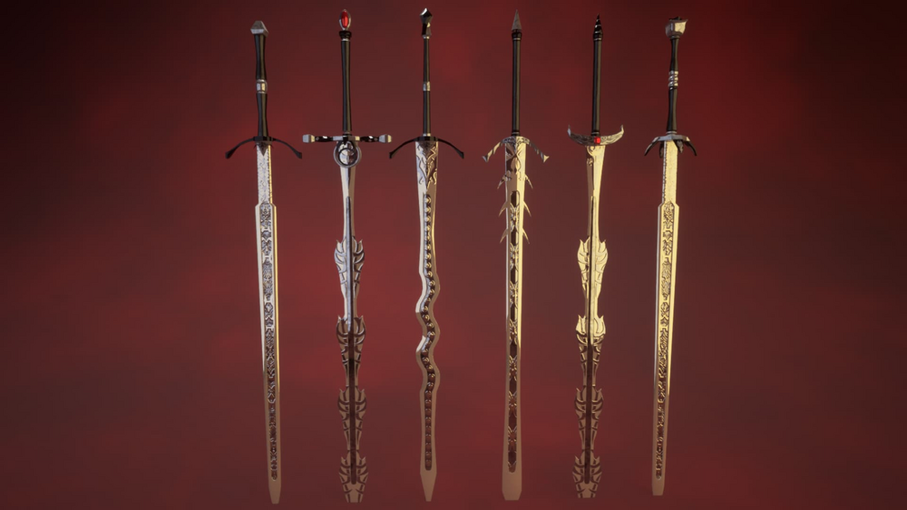 A Krojyn Kit - Modular Two Handed Swords 