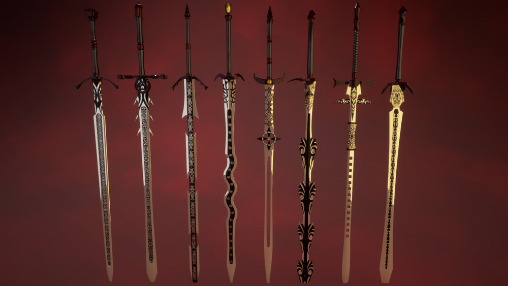 A Krojyn Kit - Modular Two Handed Swords 