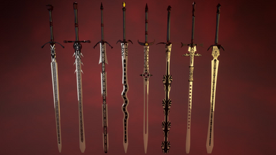 A Krojyn Kit - Modular Two Handed Swords 