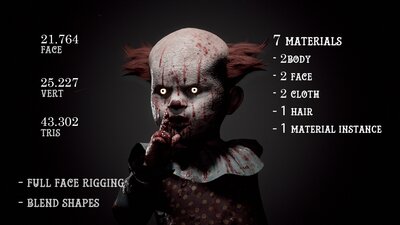 Scary Clowns Mega Pack 