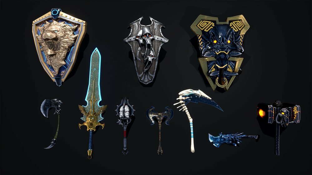 Legendary Weapon Pack 