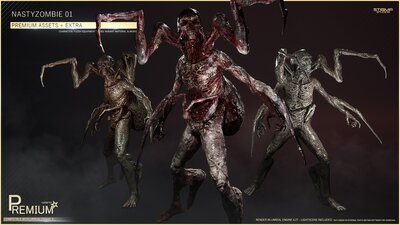 Nastyzombie 01 - Premium Assets + Extra 