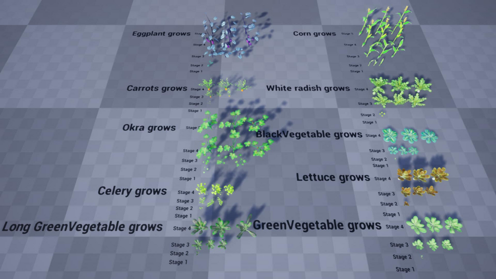 Polygon Vegetable pack 